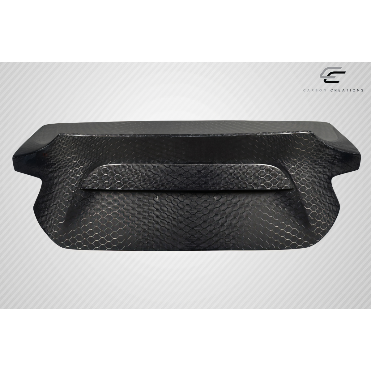 Modify your Subaru BRZ 2013 with our Exterior/Trunks - Top down view of carbon fiber trunk part