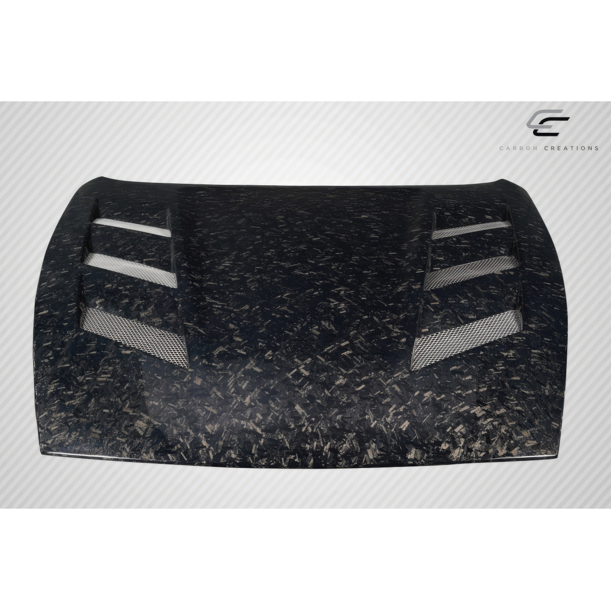 Modify your Nissan 370Z 2009 with our Exterior/Hoods - The part is shown from a top down angle