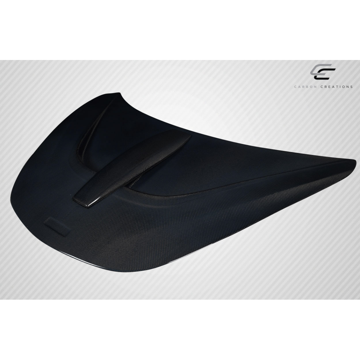 Modify your McLaren 570S 2016 with our Exterior/Hoods - Top view of a carbon fiber hood part