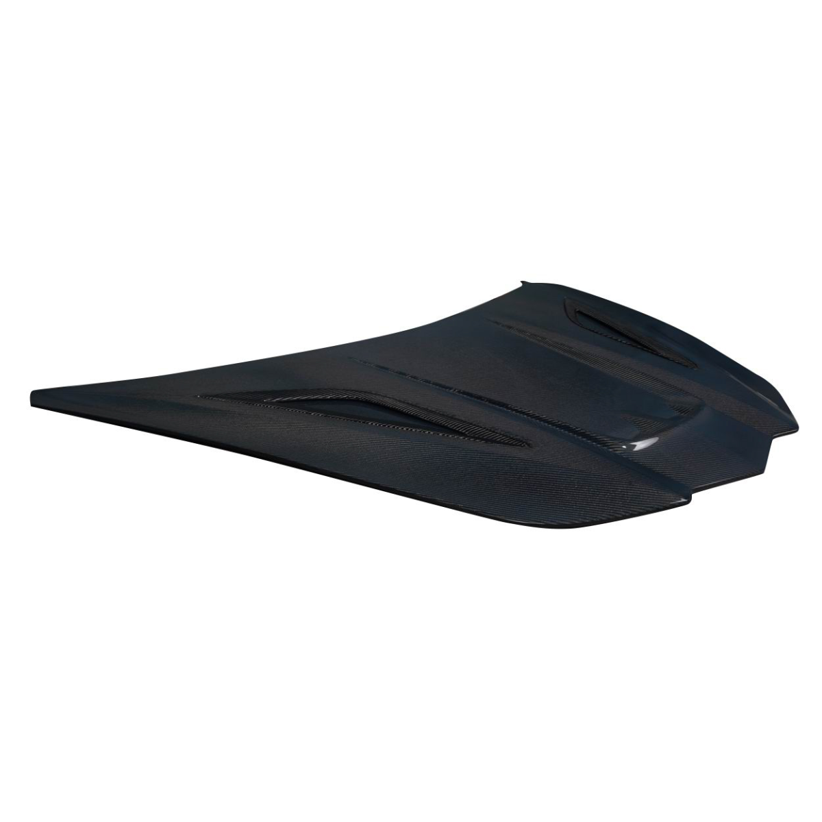 Modify your Chevrolet Corvette 2020 with our Exterior/Hoods - Part shown from a side angle for visibility