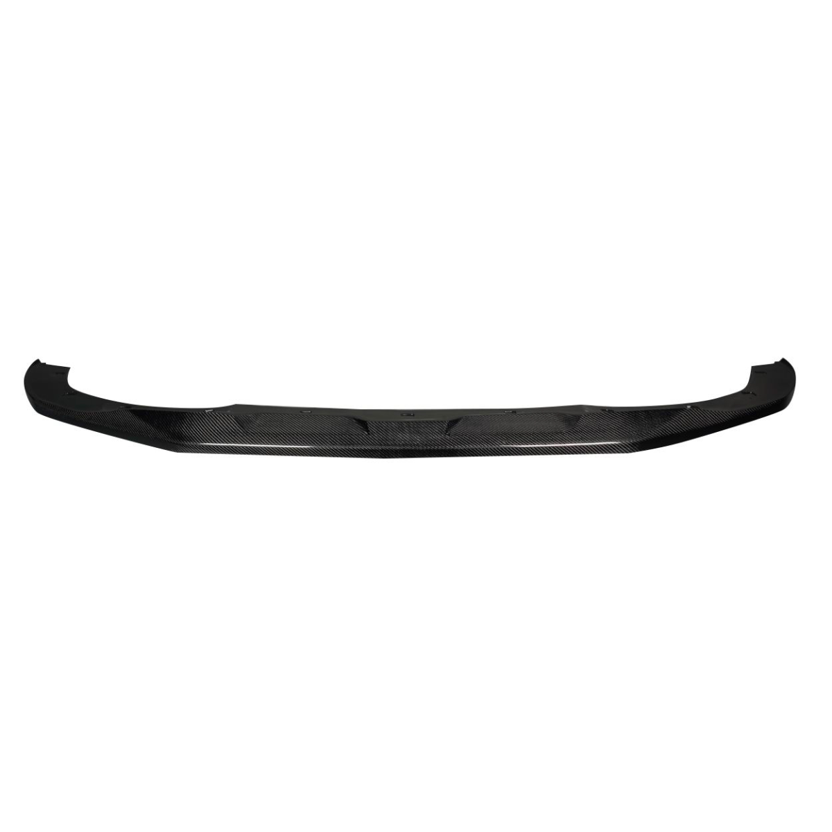 Modify your BMW 2-Series 2022 with our Exterior/Front Lips - Front view of carbon fiber lip spoiler part