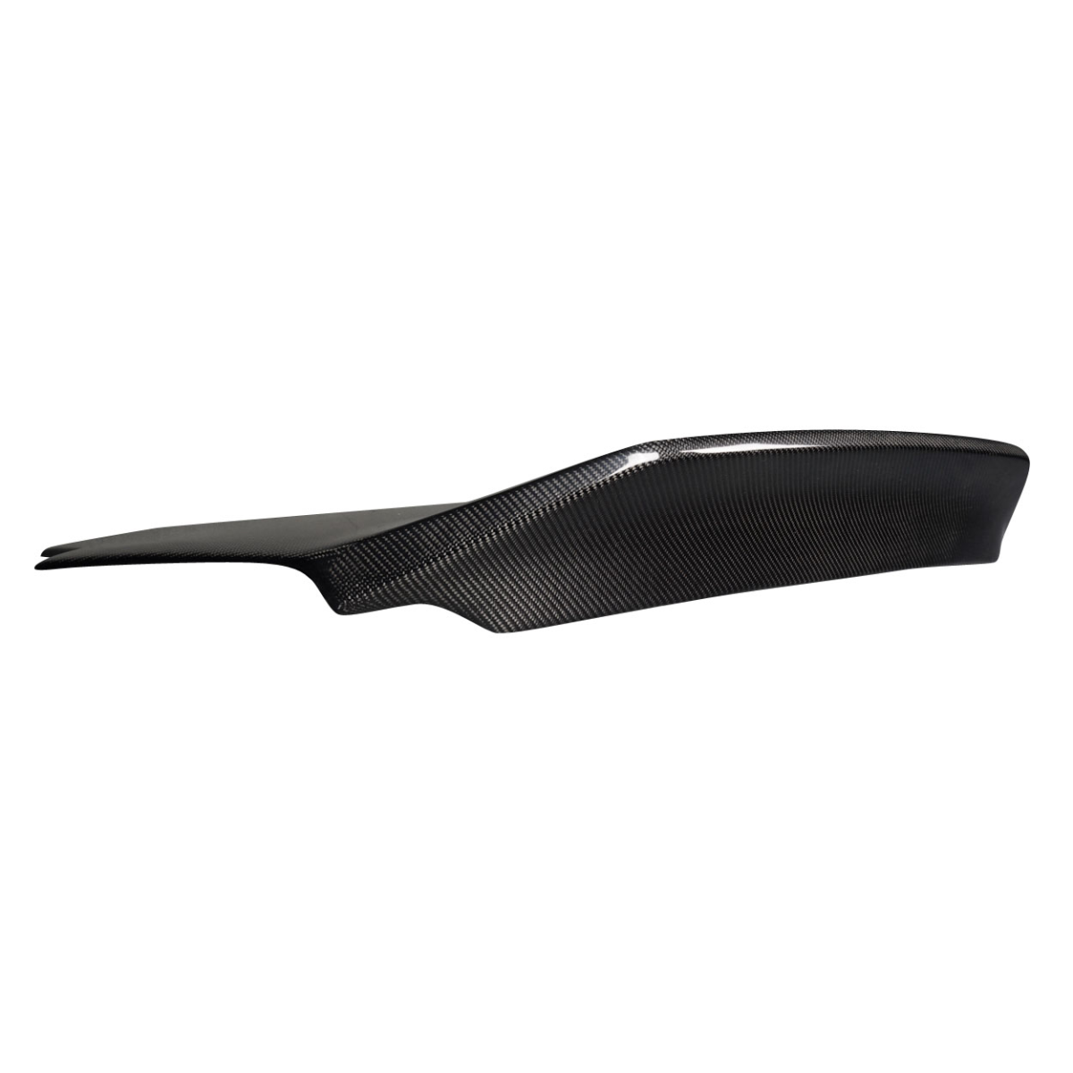 Modify your Mazda Miata 2016 with our Exterior/Trunks - Side view angle showcasing carbon fiber design