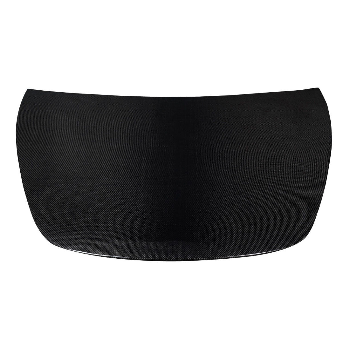 Modify your Tesla 3 2018 with our Exterior/Hoods - Top view of the carbon fiber hood part