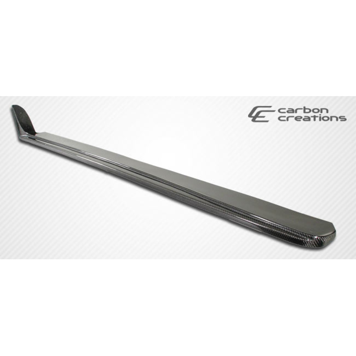 Modify your Chevrolet Corvette 2005 with our Exterior/Side Skirts - Part is viewed at a slight angle from above