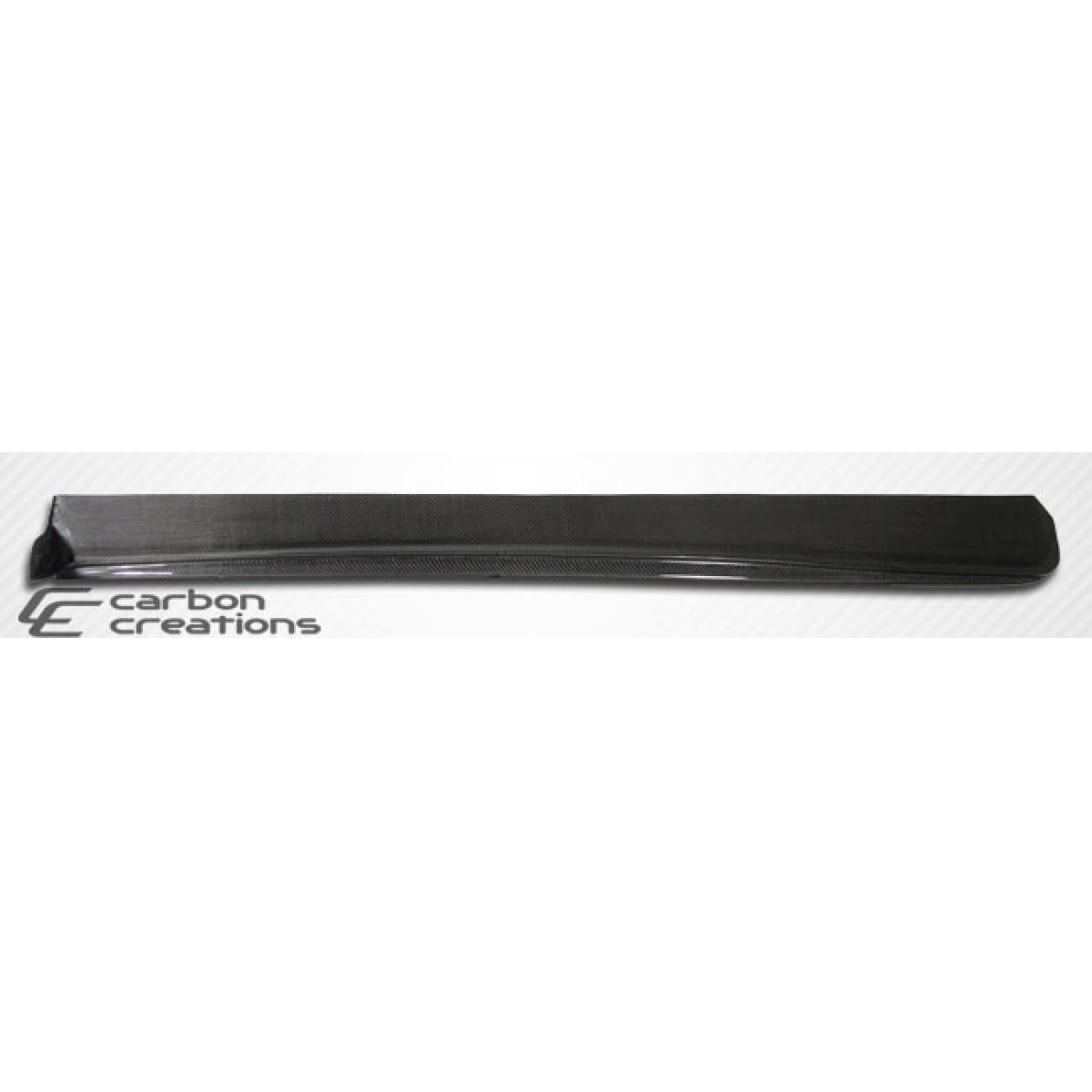 Modify your Chevrolet Corvette 2005 with our Exterior/Side Skirts - Part is viewed horizontally from a flat angle