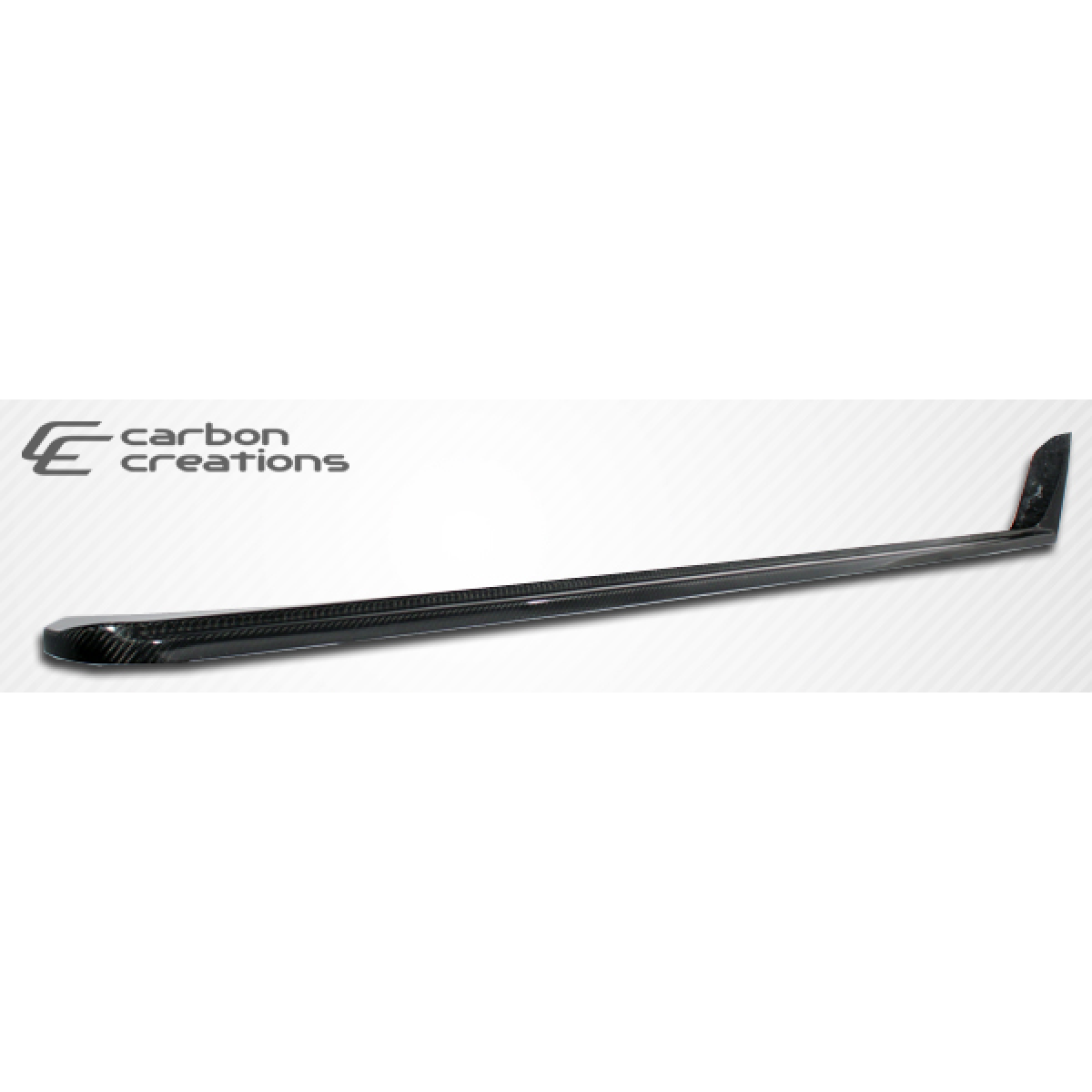 Modify your Chevrolet Corvette 2005 with our Exterior/Side Skirts - Side view of carbon fiber side skirts part