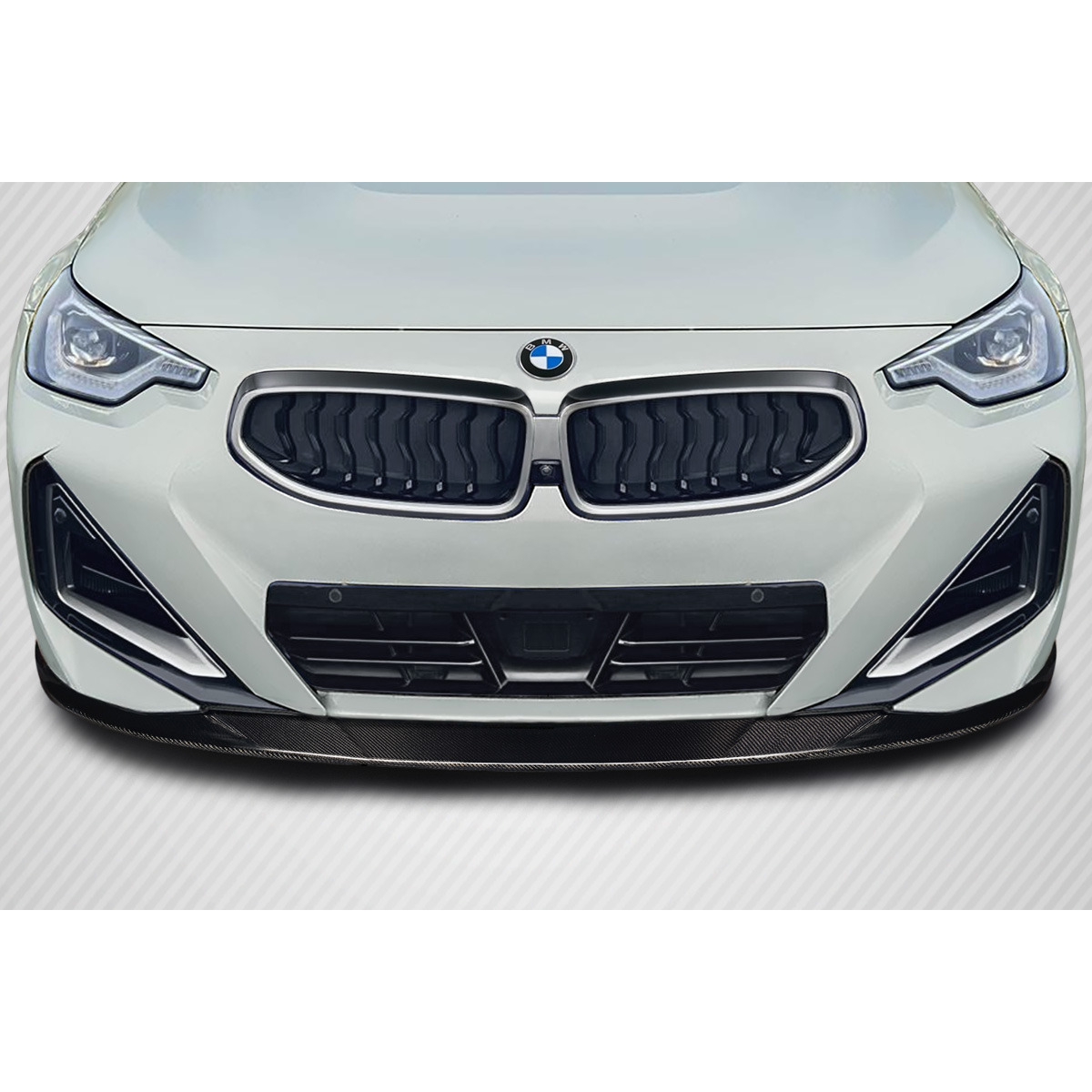 Modify your BMW 2-Series 2023 with our Exterior/Front Bumpers or Lips - Front view of a BMW 2-Series at zero degrees