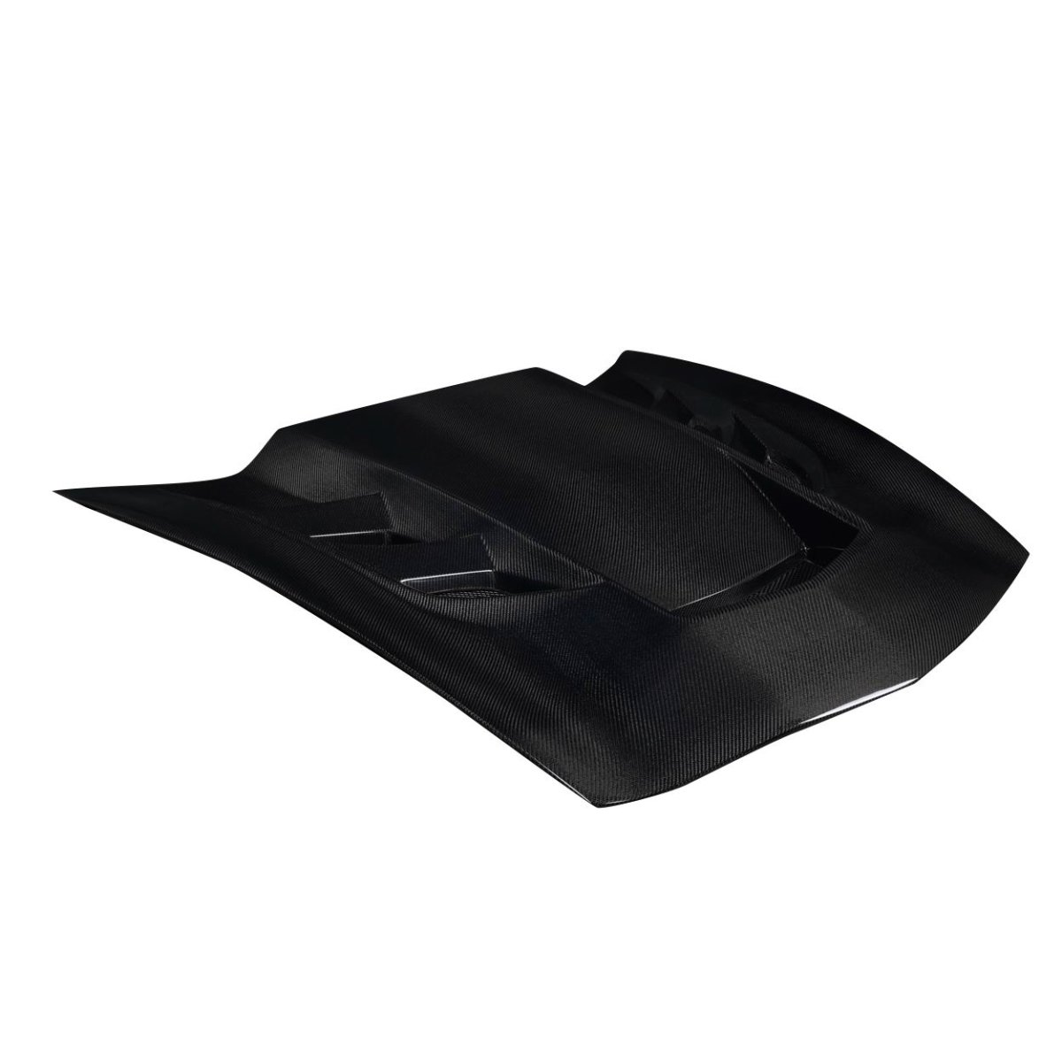 Modify your Chevrolet Corvette 2014 with our Exterior/Hoods - Viewed from a slight angle above the hood