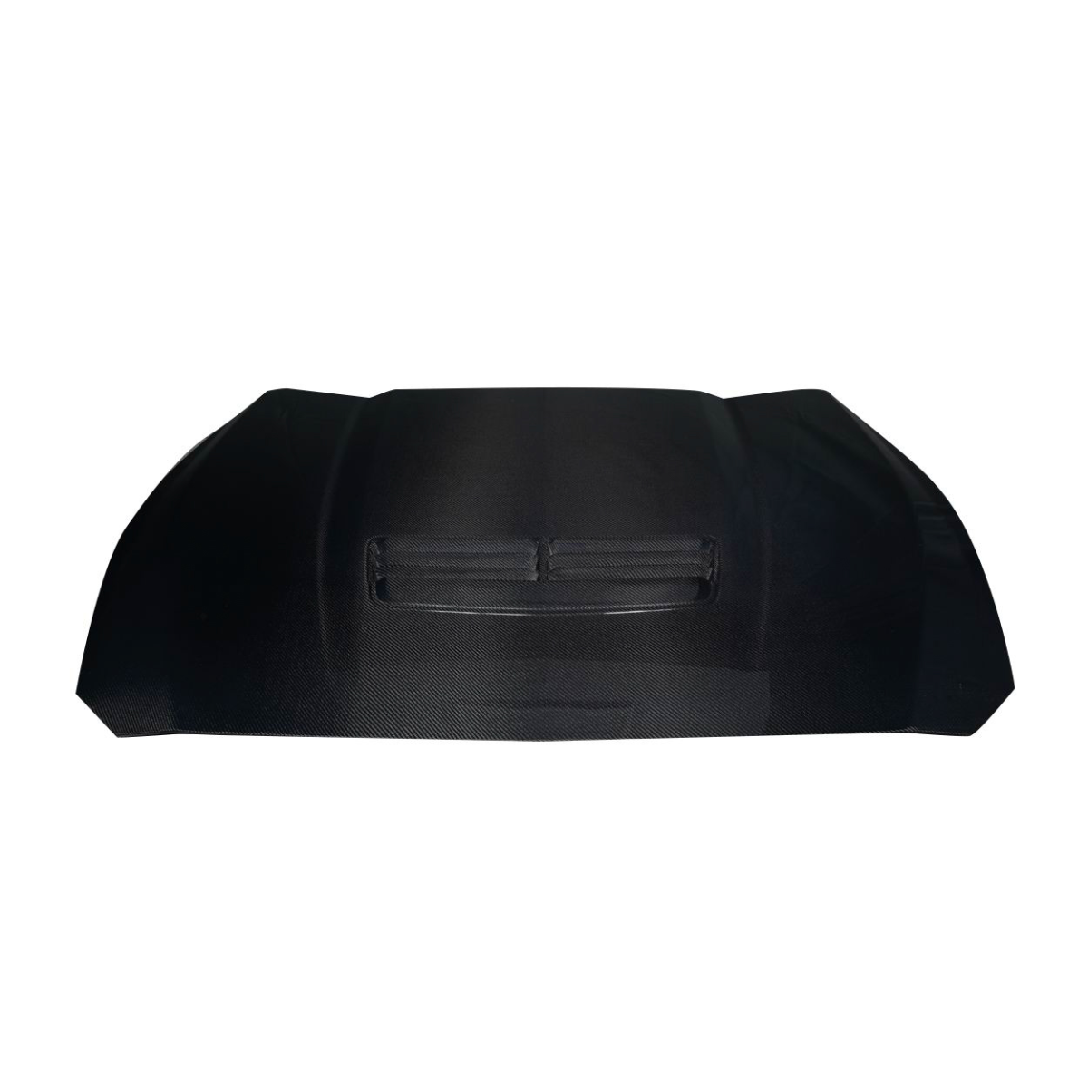 Modify your Ford GT 2024 with our Exterior/Hoods - Top view of hood at a flat angle