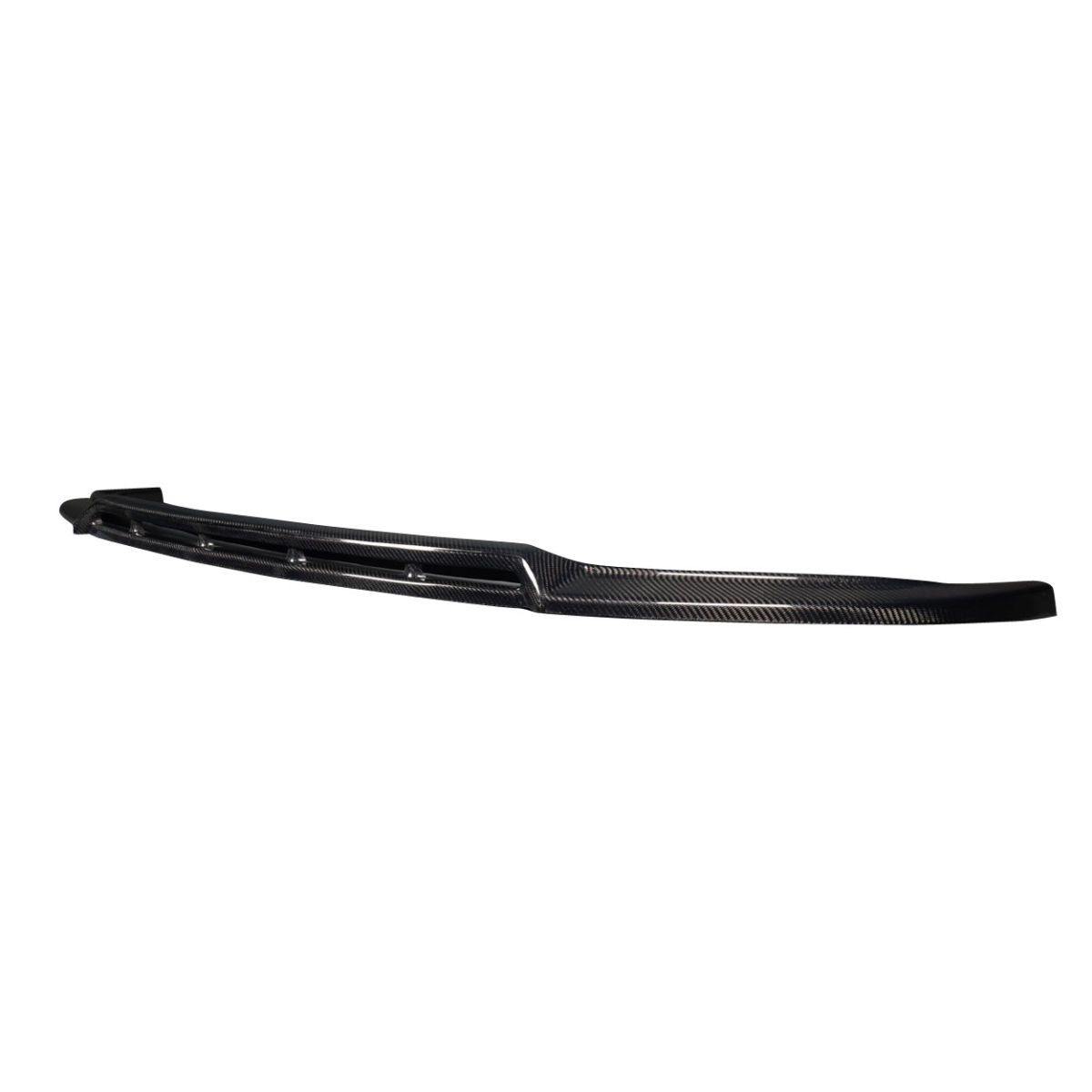 Modify your Chevrolet Malibu 2011 with our Exterior/Front Bumpers or Lips - Front view showing carbon fiber front lip design