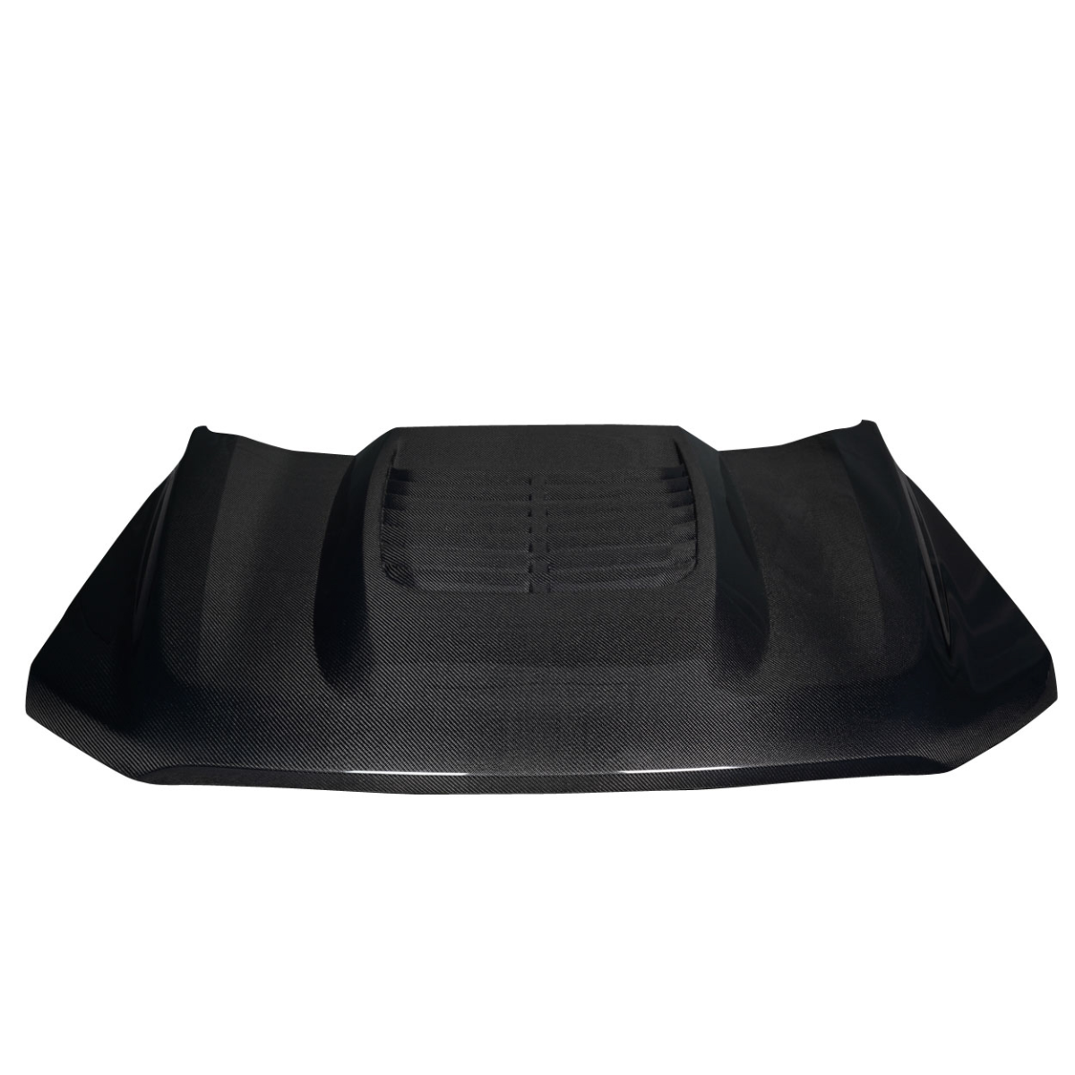 Modify your Ford F-150 2021 with our Exterior/Hoods - Viewed from the top at a slight angle