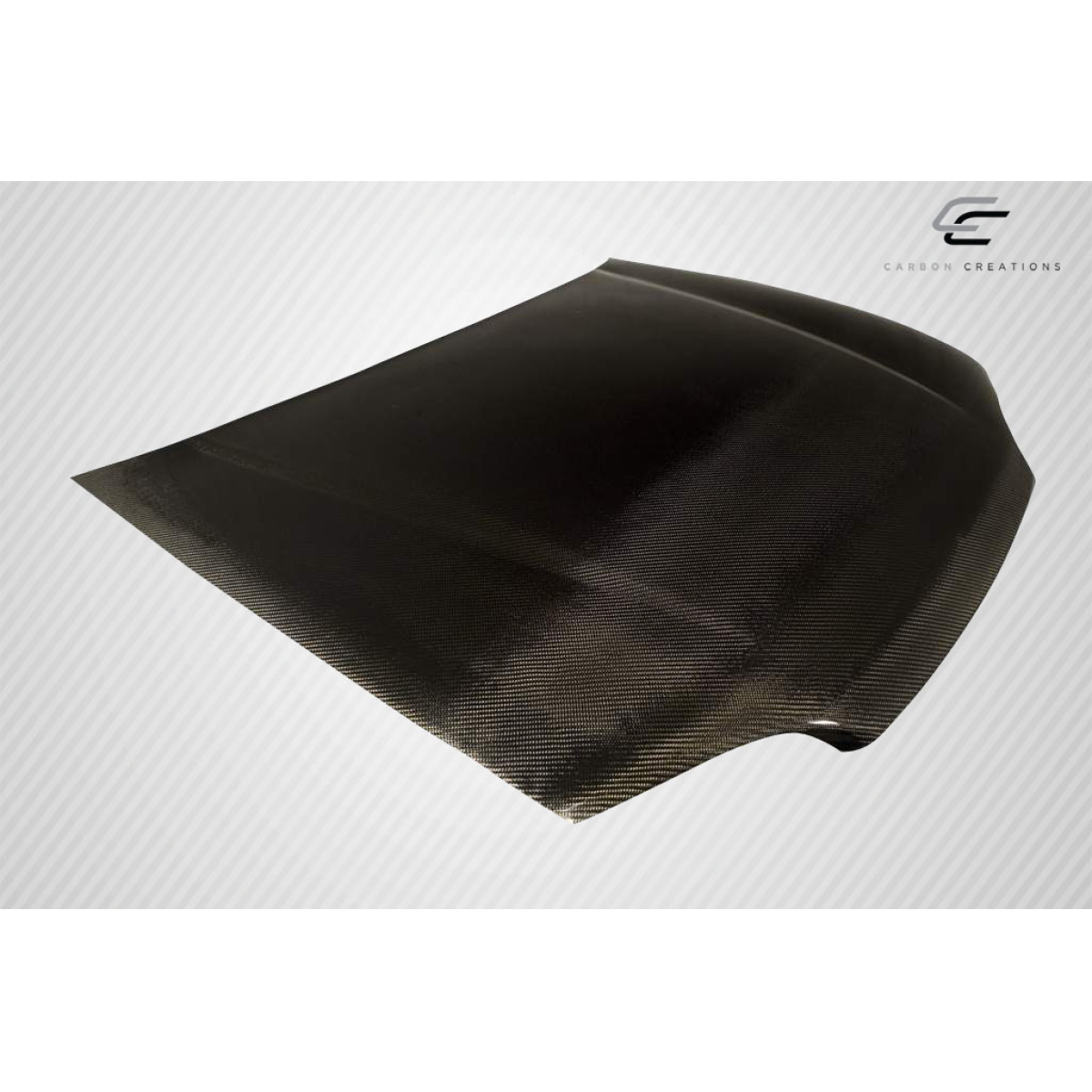 Modify your Honda Civic 1992 with our Exterior/Hoods - Part viewed at a slight angle from above