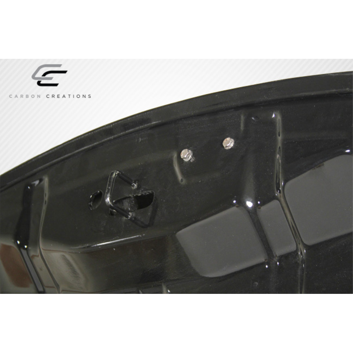 Modify your Lexus IS Series 2006 with our Exterior/Hoods - Top angle showing carbon fiber hood details