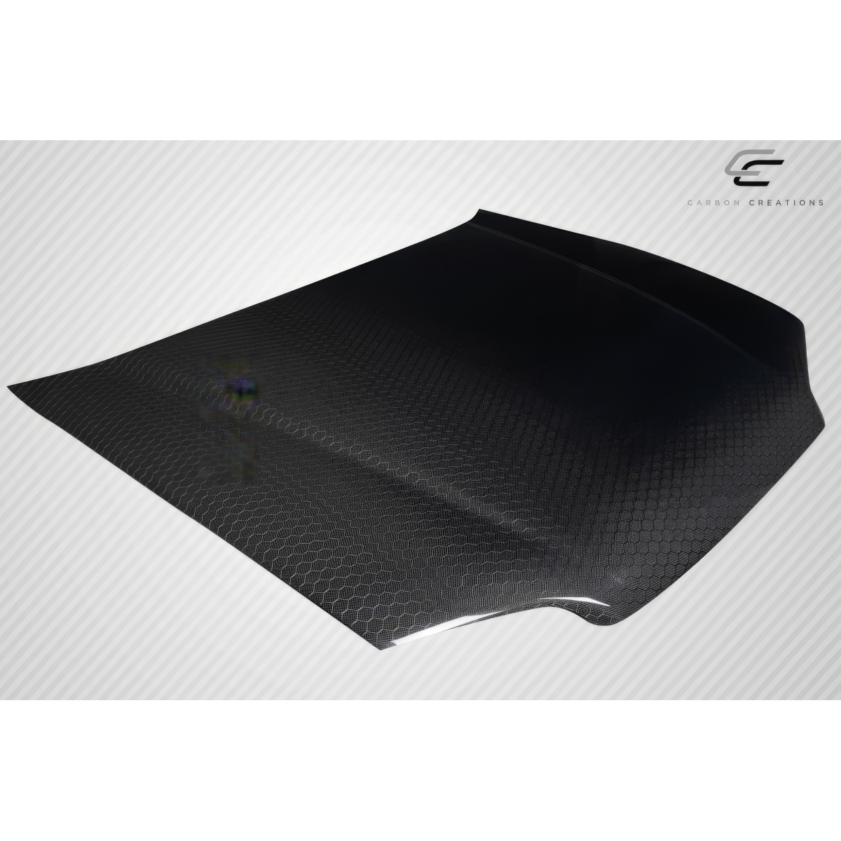 Modify your Honda Civic 1992 with our Exterior/Hoods - Part is shown at a slight angle from above