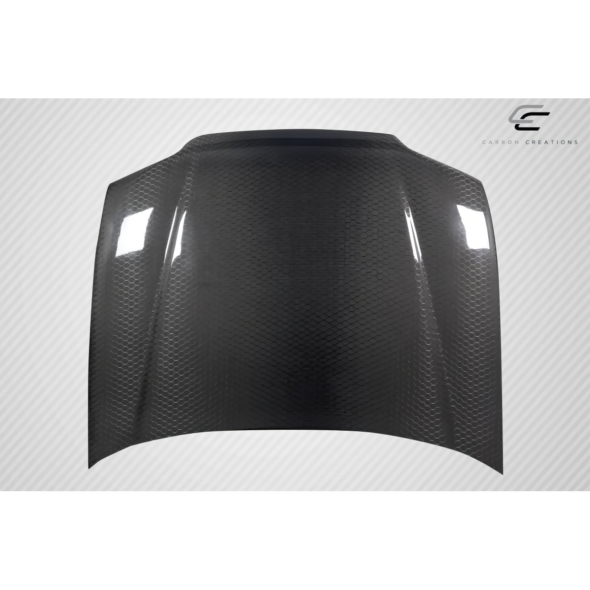 Modify your Honda Civic 1992 with our Exterior/Hoods - The part is shown from a frontal perspective