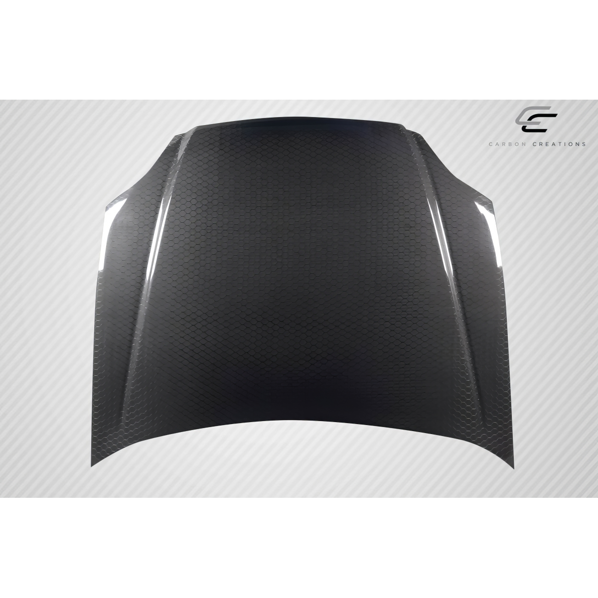 Modify your Honda Civic 1999 with our Exterior/Hoods - Front view vertical angle of car hood