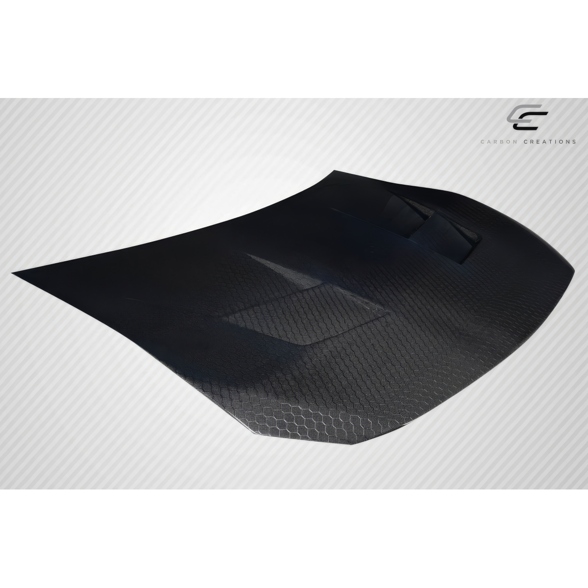 Modify your Subaru BRZ 2013 with our Exterior/Hoods - Viewed from slightly above front angle