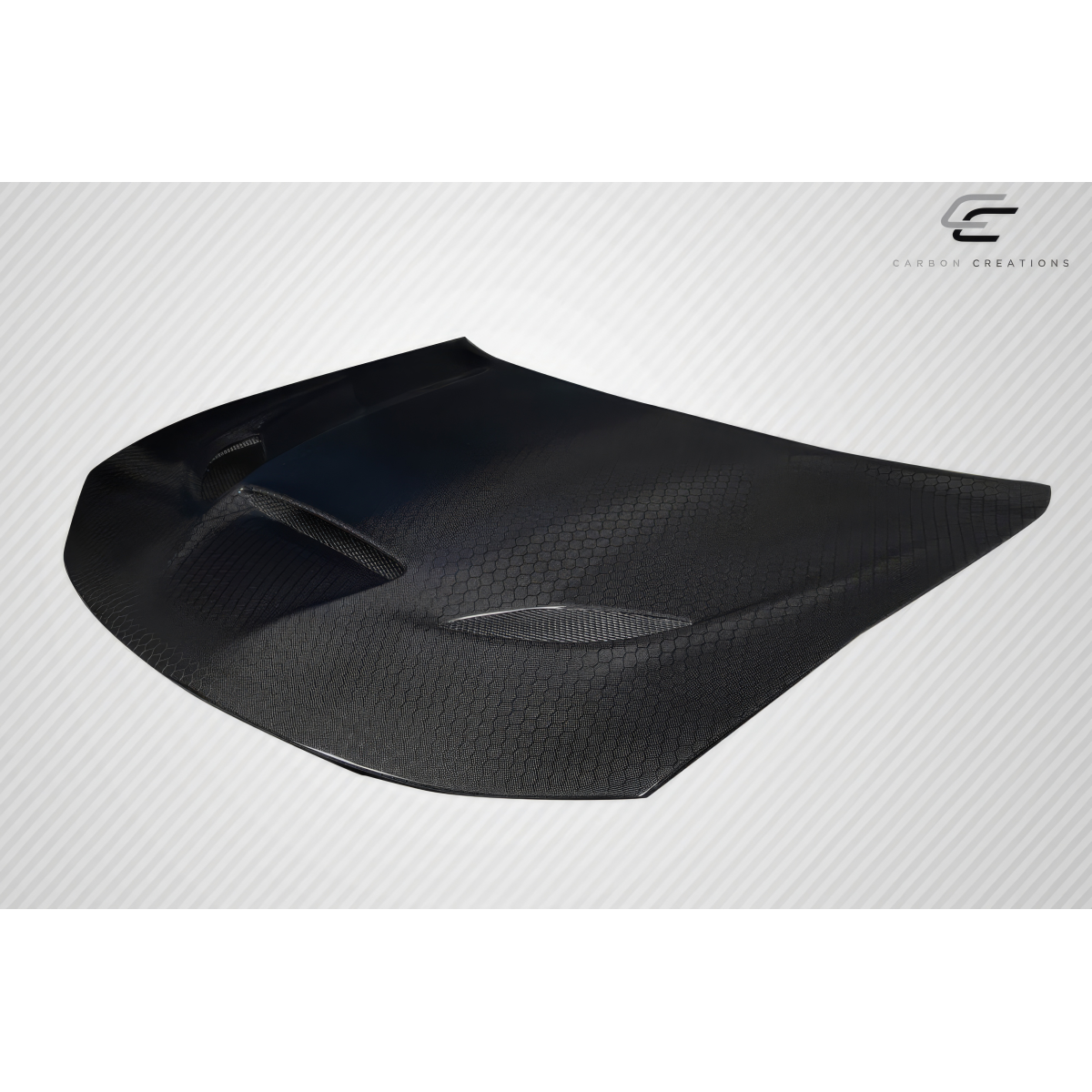 Modify your Dodge Charger 2015 with our Exterior/Hoods - Part shown from slightly above front angle
