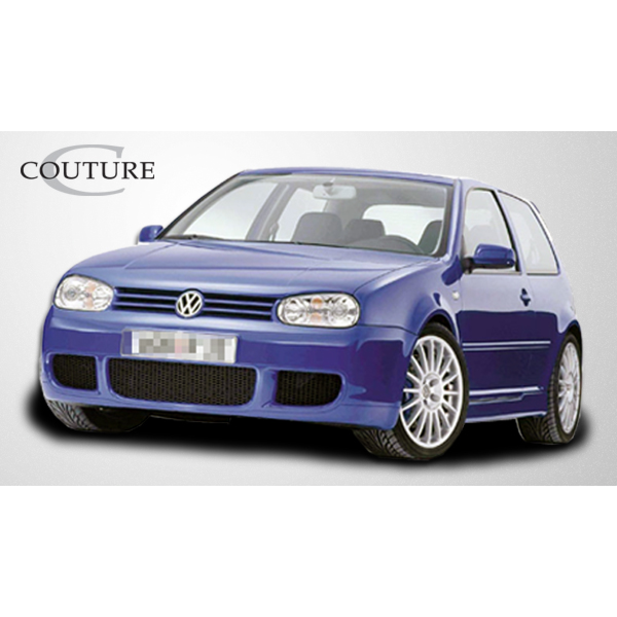 Modify your Volkswagen Golf 1999 with our Exterior/Side Skirts - Front three quarter angle of the vehicle