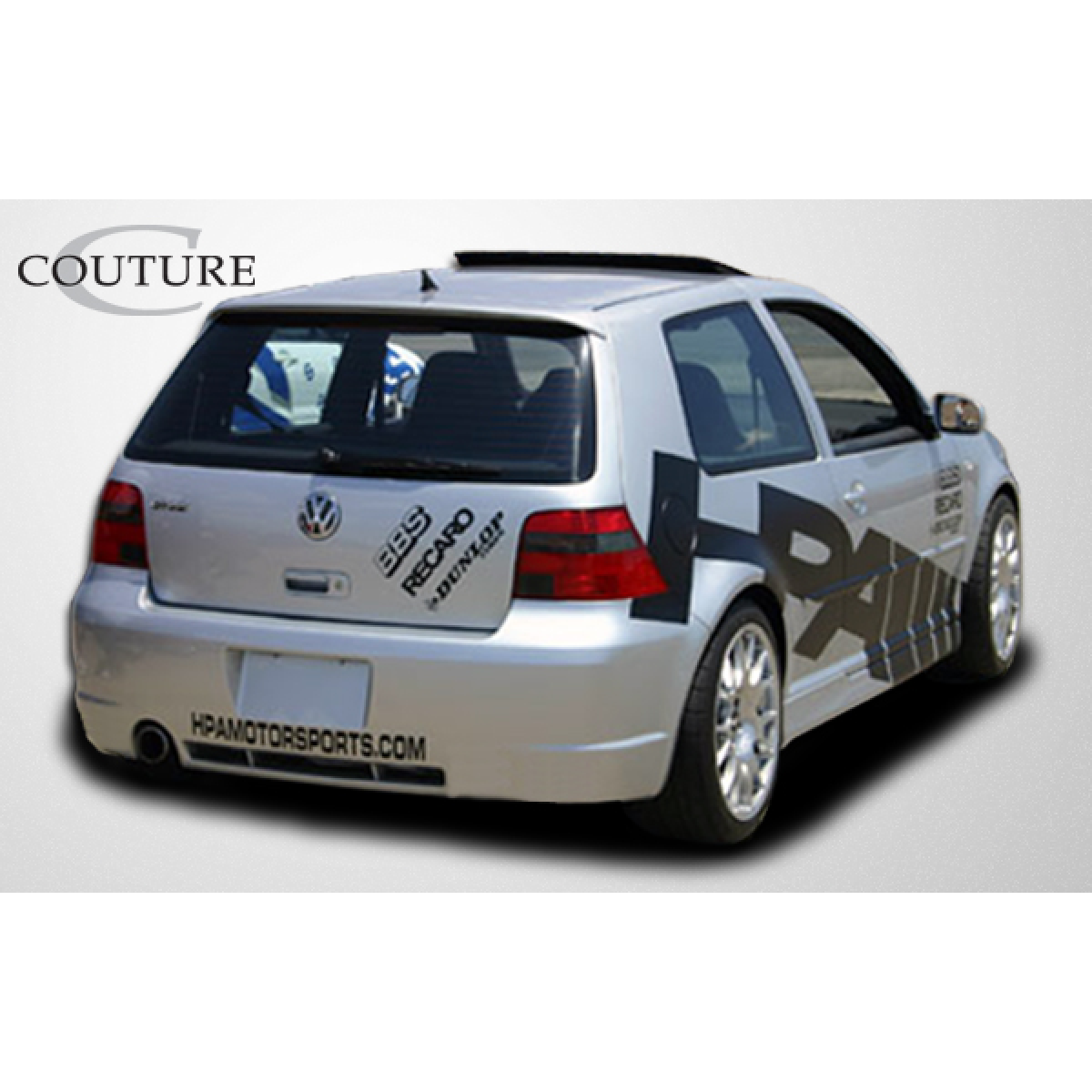 Modify your Volkswagen Golf 1999 with our Exterior/Side Skirts - Viewed from rear angle right side