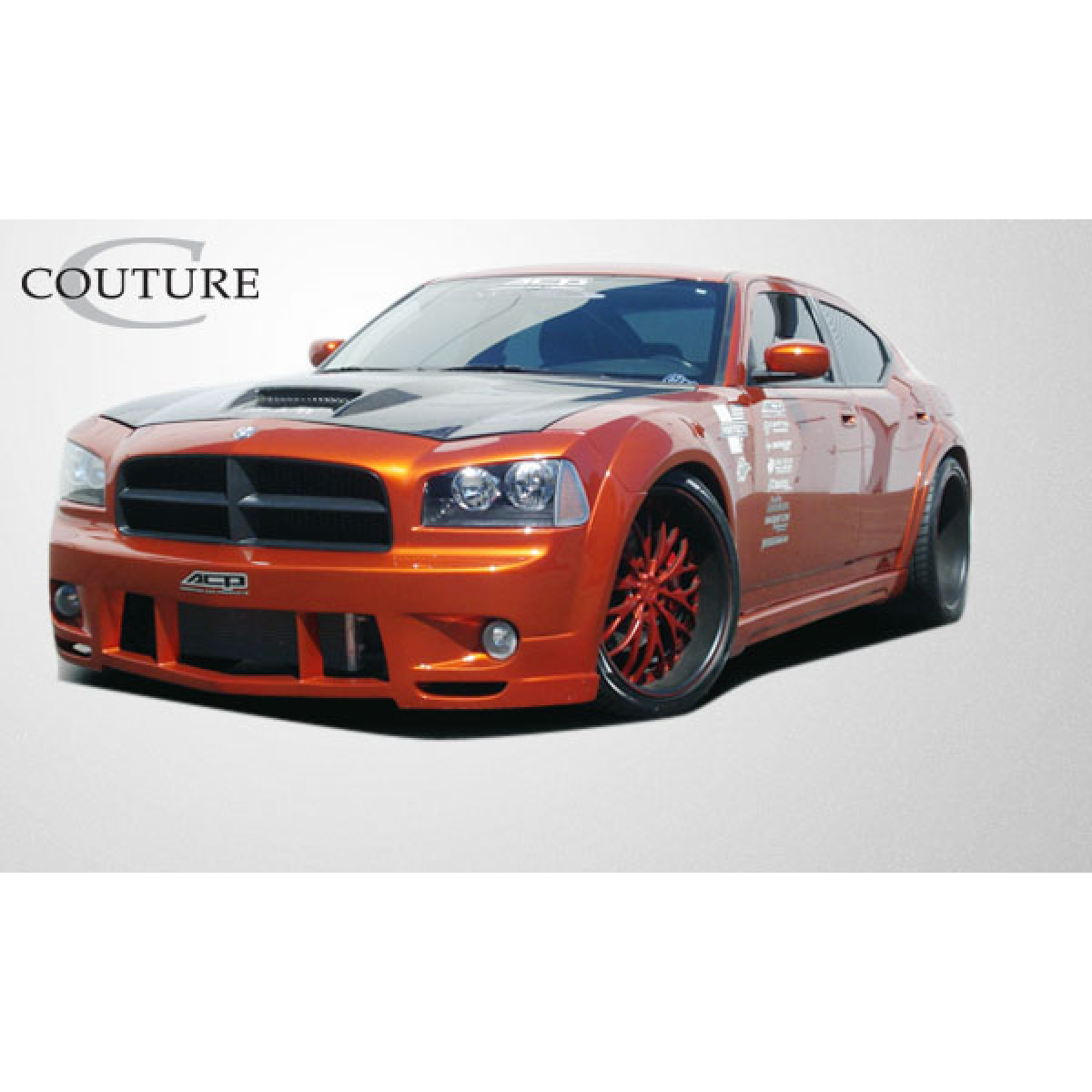 Modify your Dodge Charger 2006 with our Exterior/Complete Body Kits - Front angle view of the vehicle