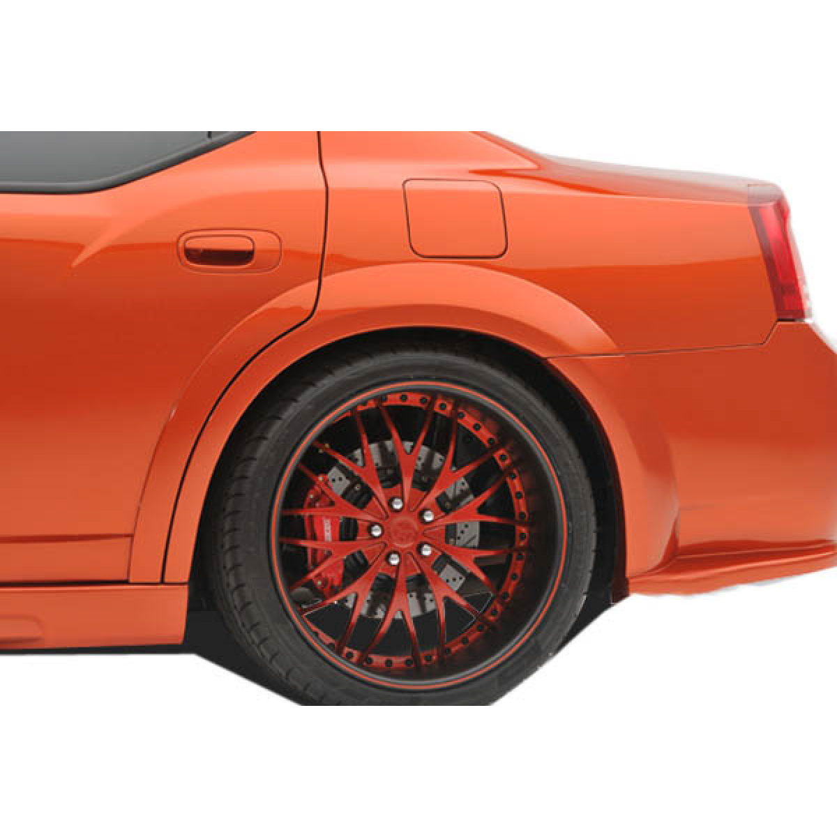 Modify your Dodge Charger 2006 with our Exterior/Complete Body Kits - View of rear fender at side angle