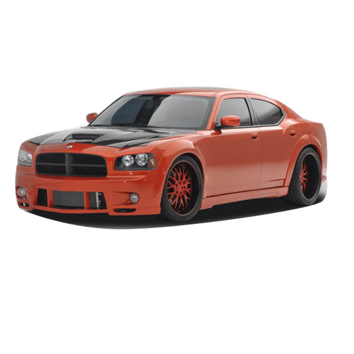 Modify your Dodge Charger 2006 with our Exterior/Complete Body Kits - Shown from a front three quarter angle