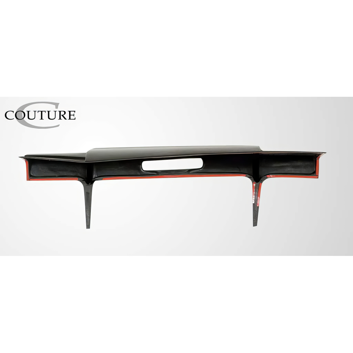 Modify your Ford Mustang 2005 with our Exterior/Wings - Front view of Mustang trunk lid spoiler