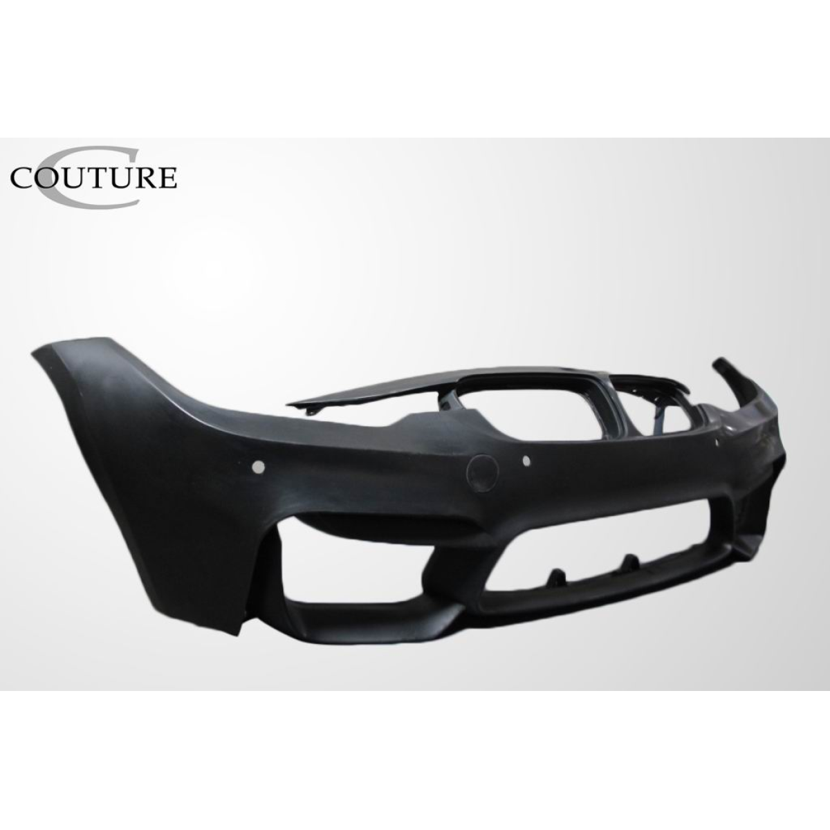 Modify your BMW 3-Series 2012 with our Exterior/Front Bumpers or Lips - Side angle view of front bumper part