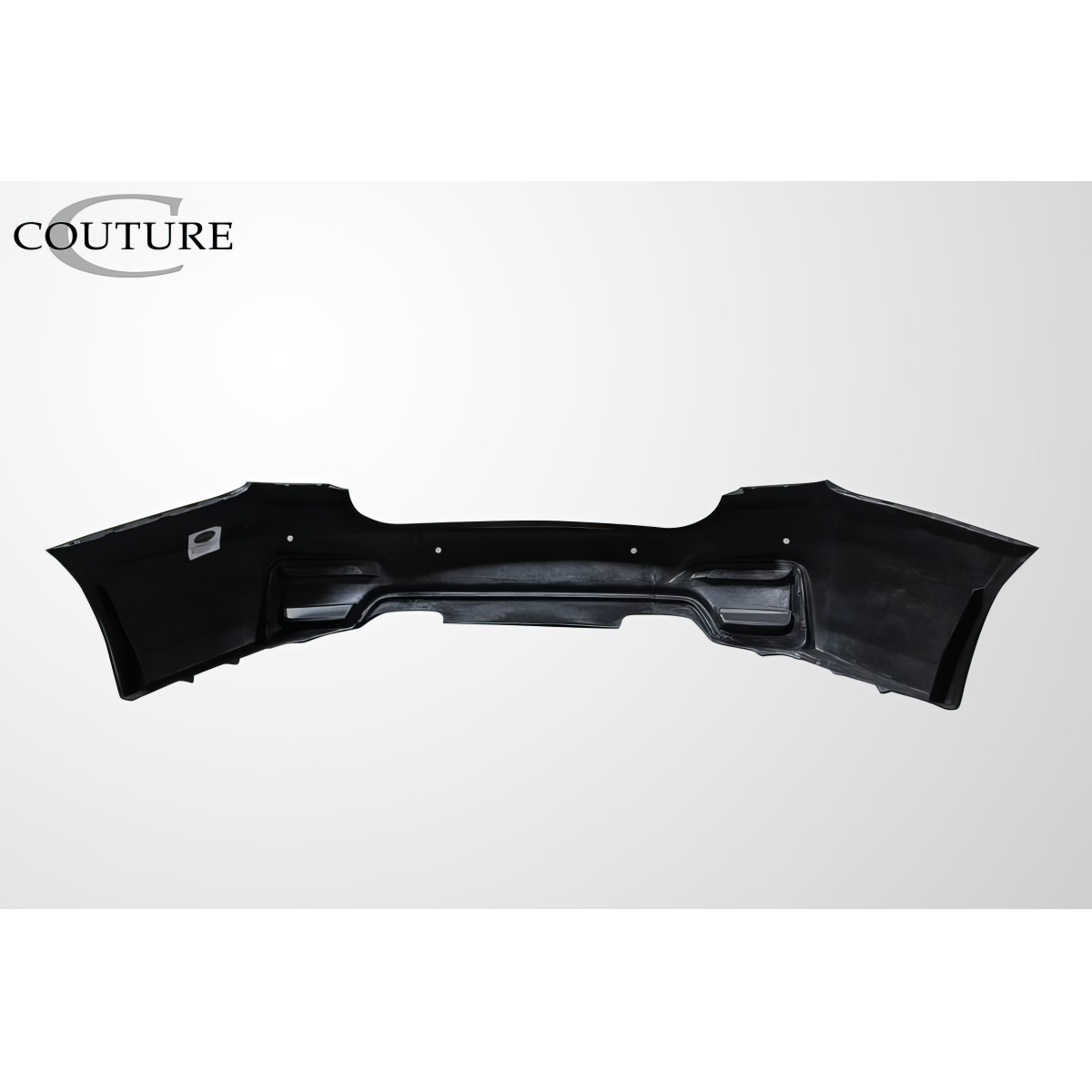 Modify your BMW 3-Series 2012 with our Exterior/Diffusers - Front view angle of rear bumper part