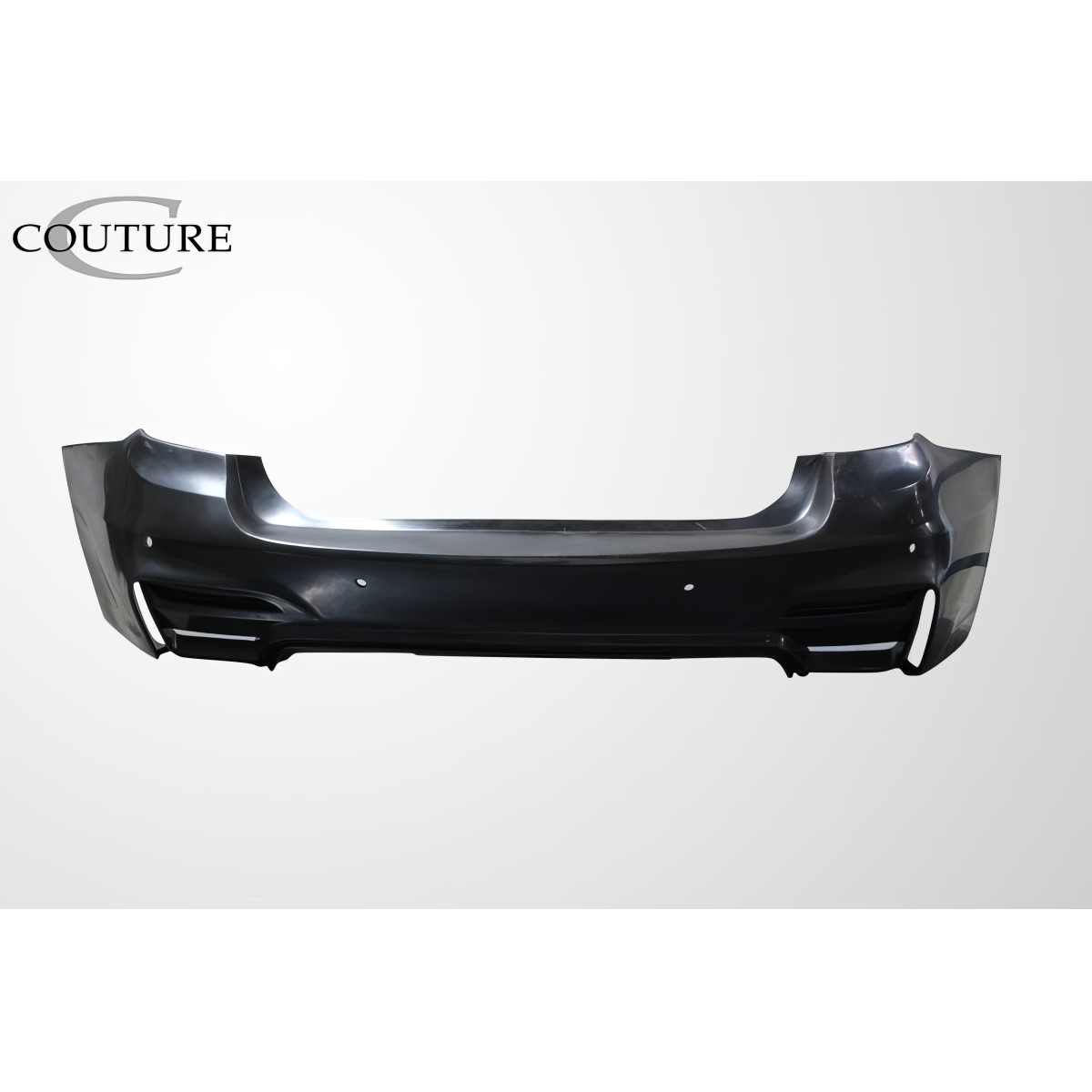 Modify your BMW 3-Series 2012 with our Exterior/Diffusers - Side view showing rear bumper from right angle