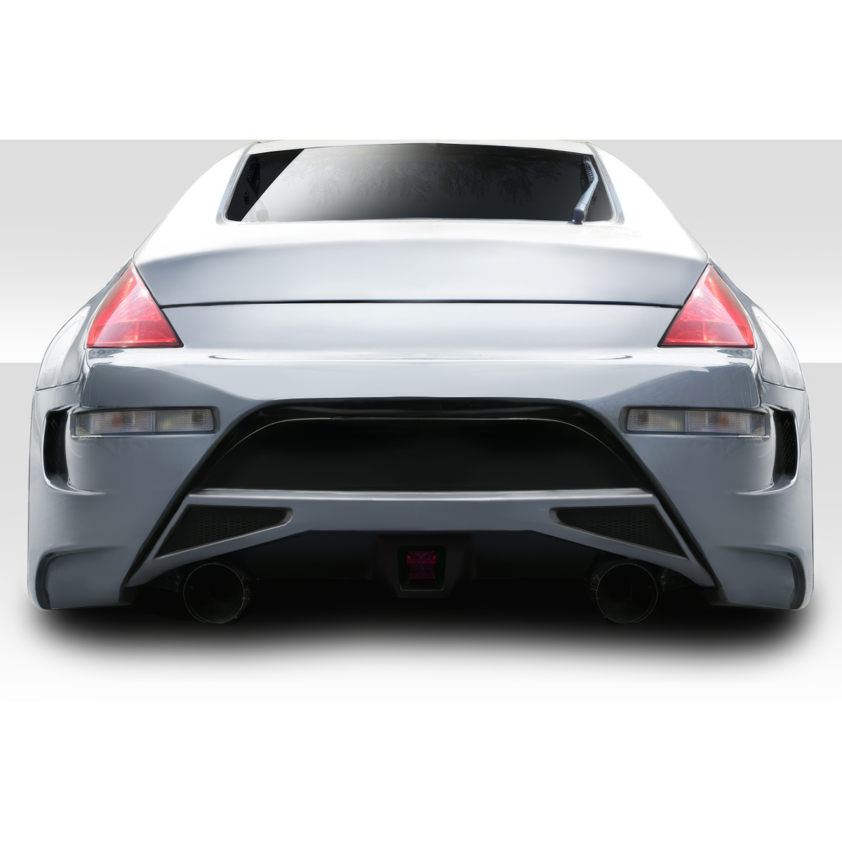 Modify your Nissan 350Z 2003 with our Exterior/Complete Body Kits - Rear view angle showing rear bumper design