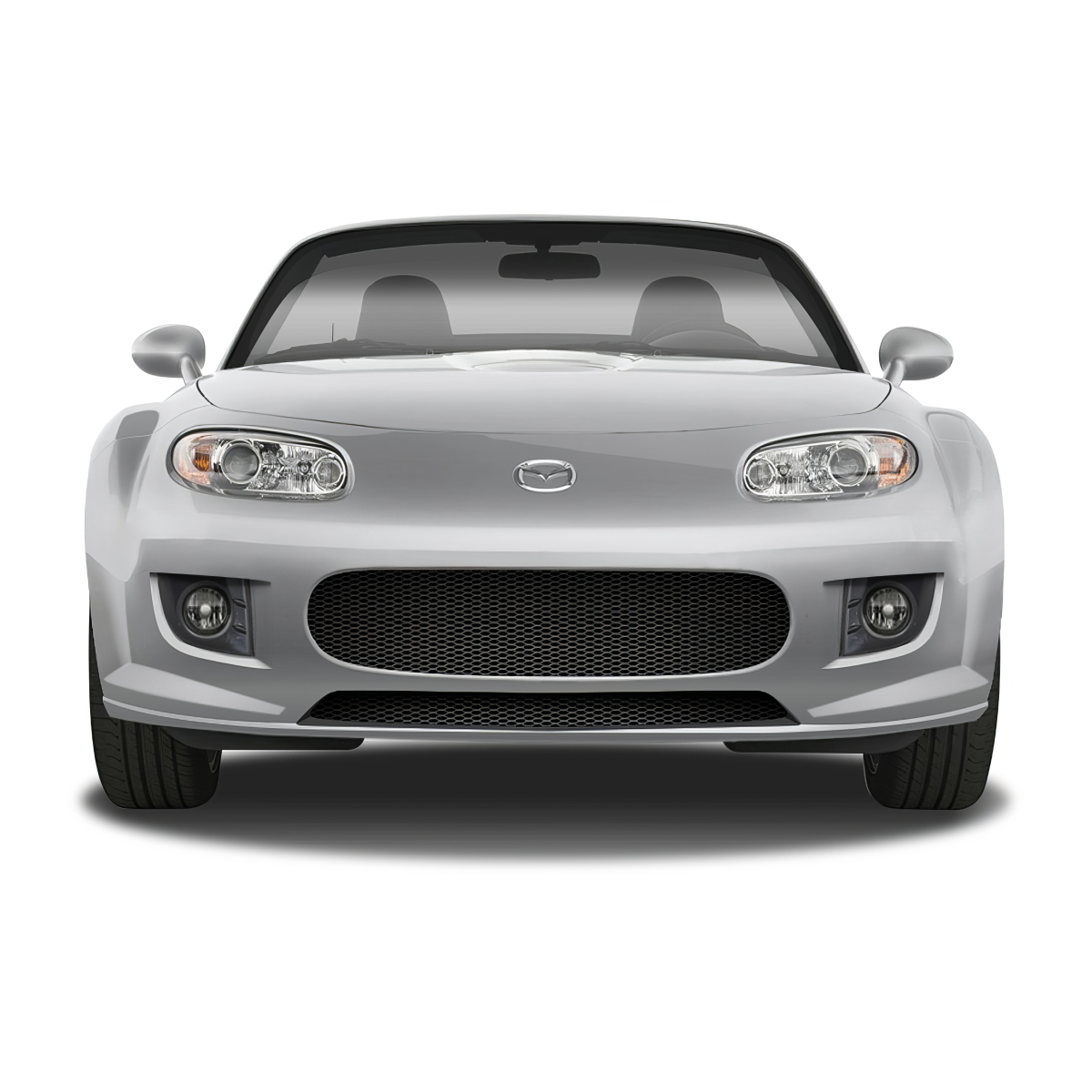 Modify your Mazda Miata 2006 with our Exterior/Front Bumpers or Lips - Front view of the Mazda Miata