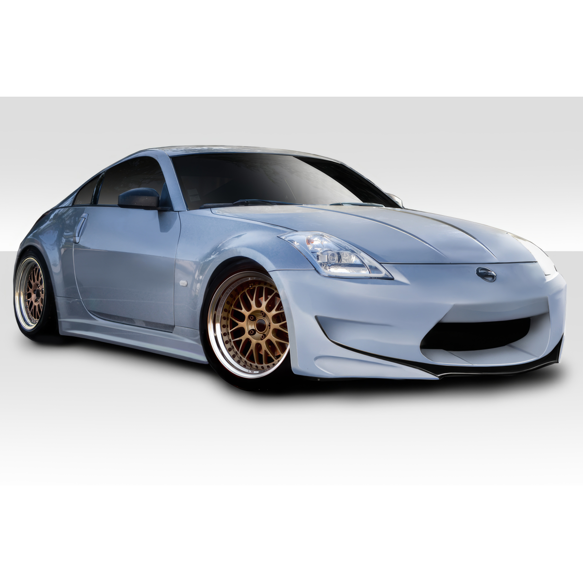 Modify your Nissan 350Z 2003 with our Exterior/Complete Body Kits - Car is viewed at a slight front angle