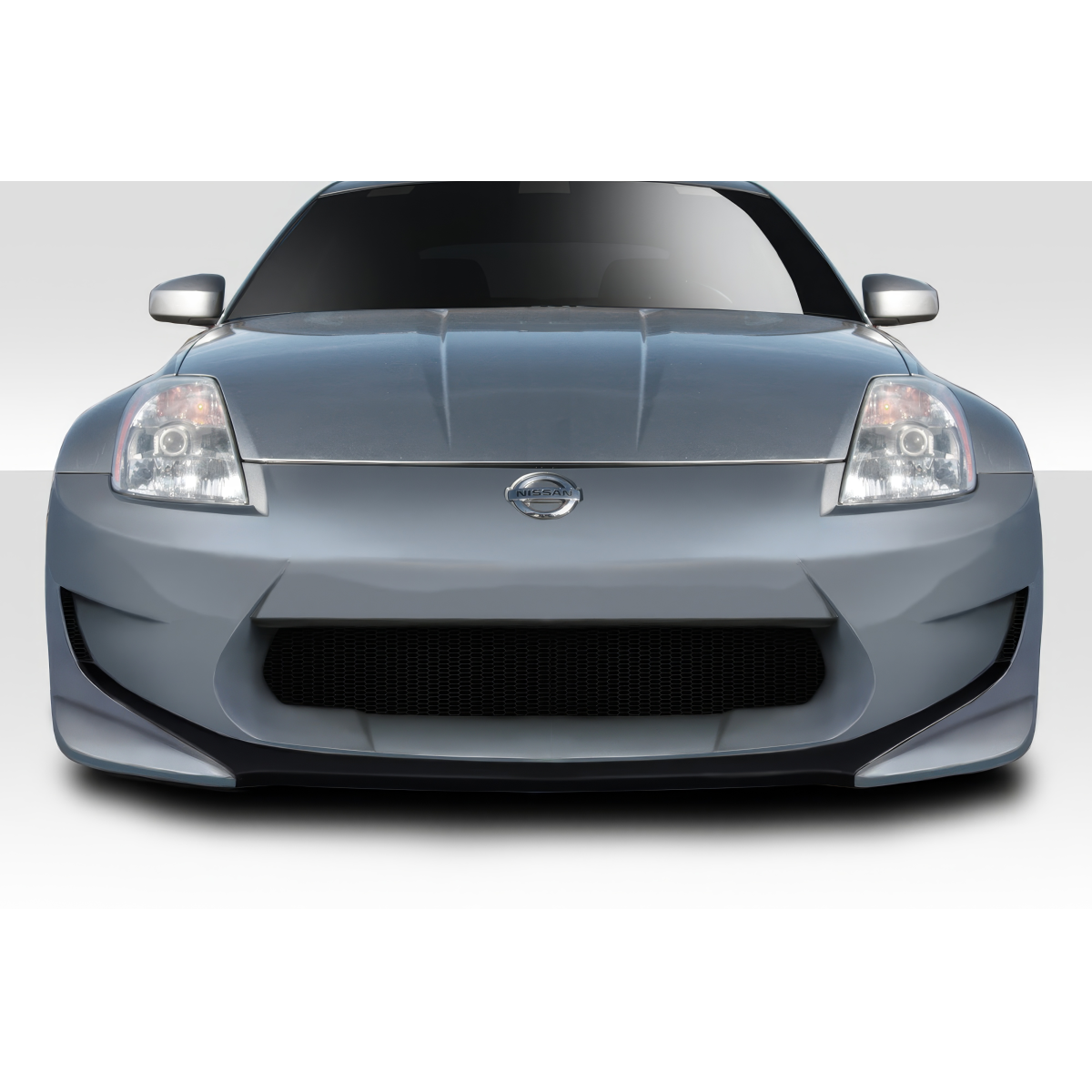 Modify your Nissan 350Z 2003 with our Exterior/Complete Body Kits - Front view of the vehicle at eye level