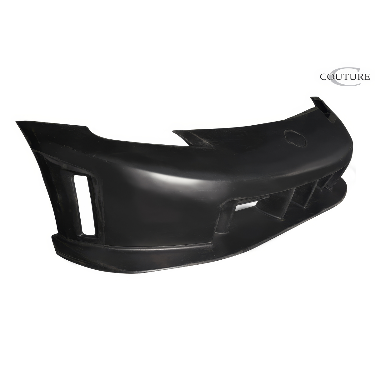 Modify your Nissan 350Z 2003 with our Exterior/Front Bumpers - Part shown at a frontal angle facing towards viewer