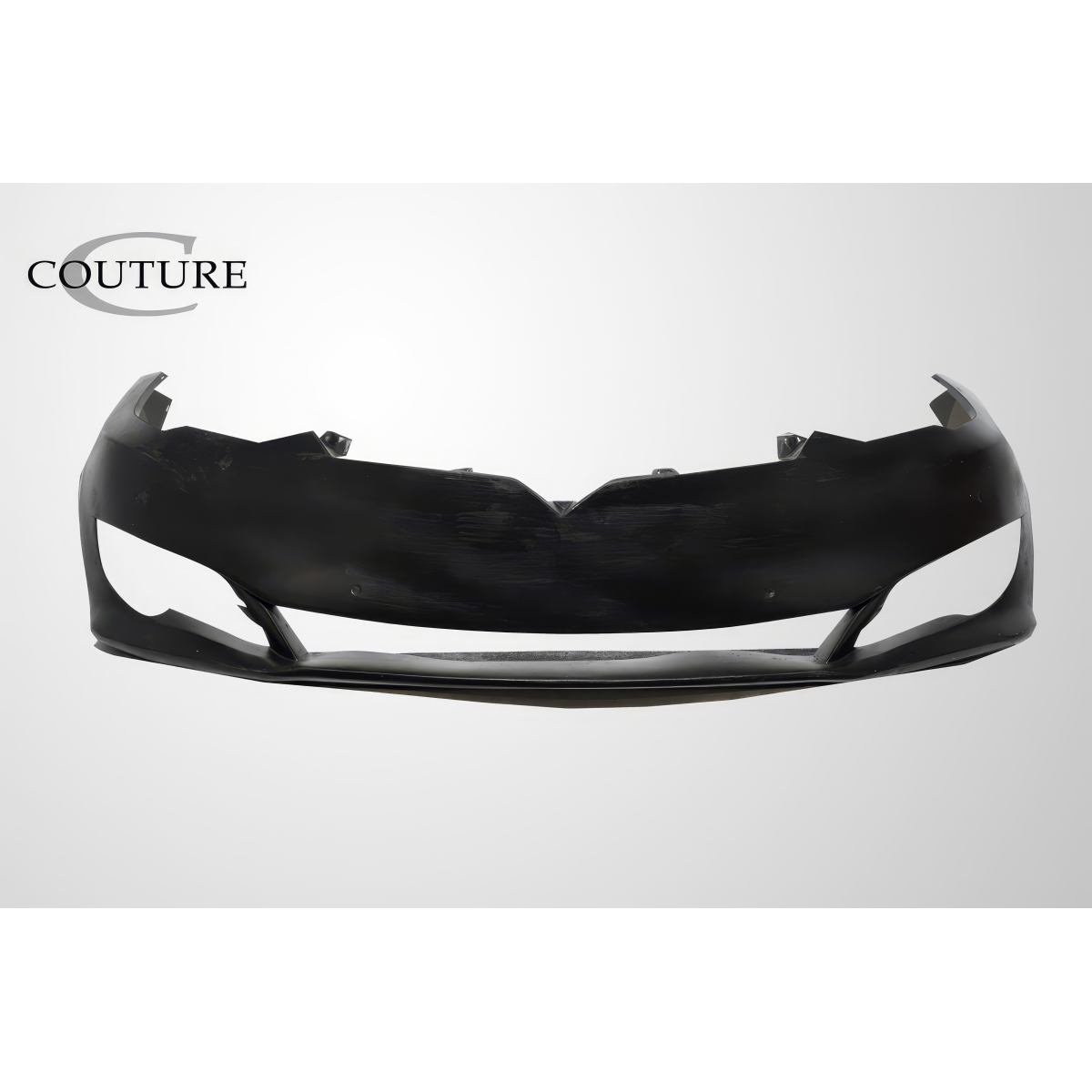 Modify your Tesla S 2012 with our Exterior/Front Bumpers or Lips - Front view angled from below slightly