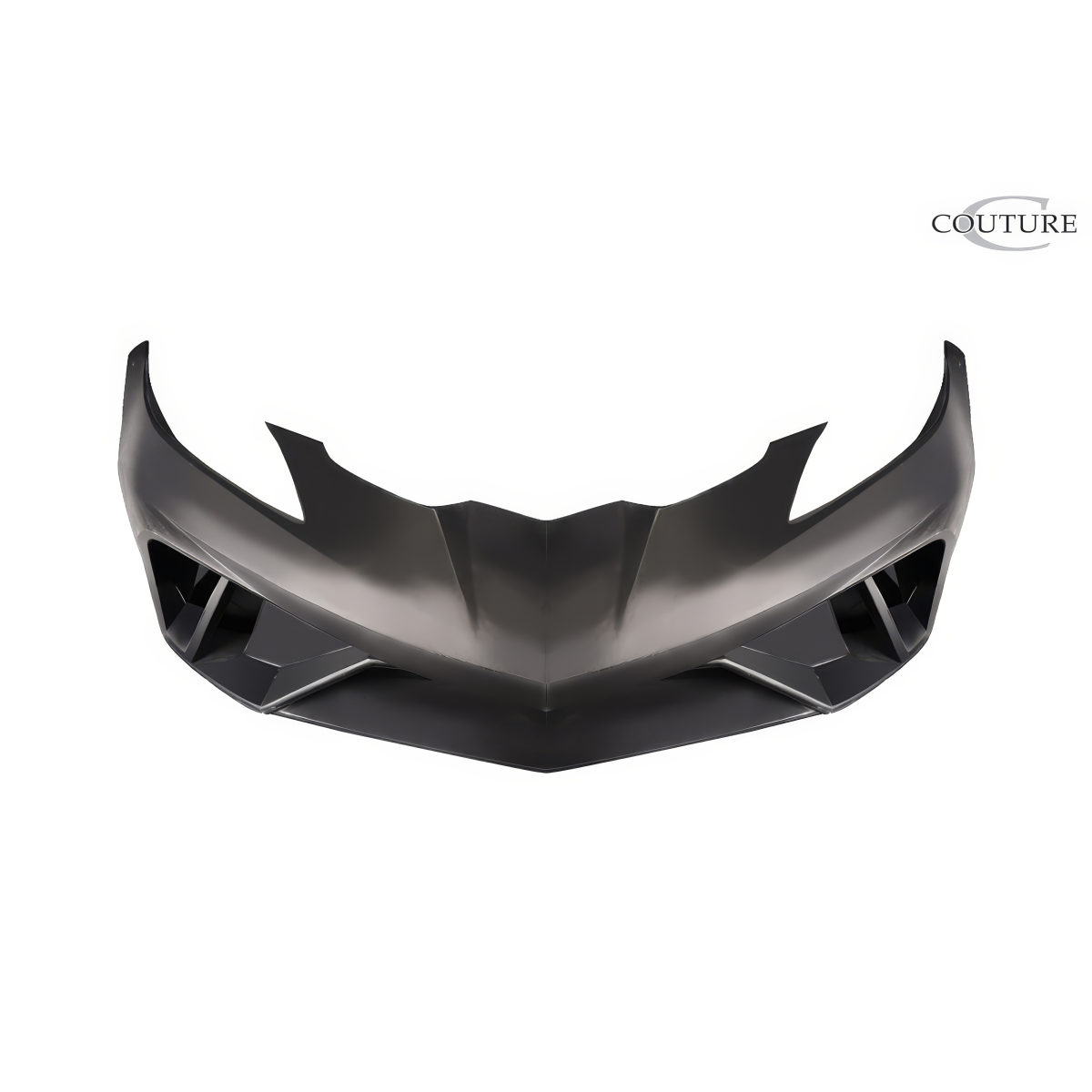 Modify your Chevrolet Corvette 2020 with our Exterior/Front Bumpers or Lips - Front view of aftermarket bumper part