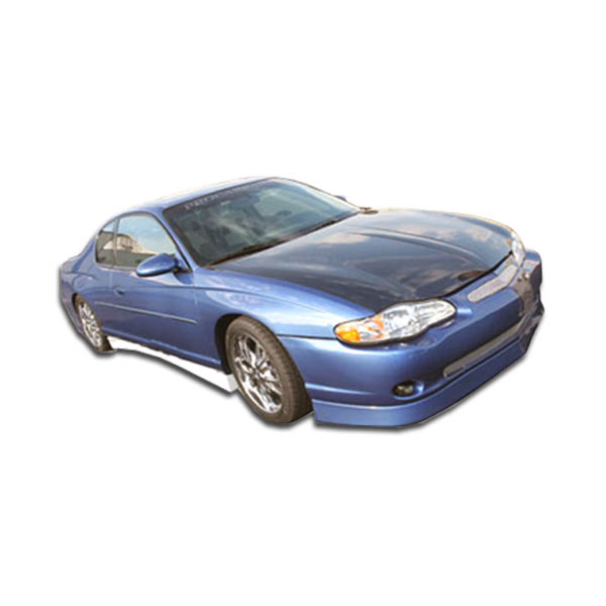 Modify your Chevrolet Monte Carlo 2000 with our Exterior/Front Bumpers or Lips - The image shows a front angle view of the car