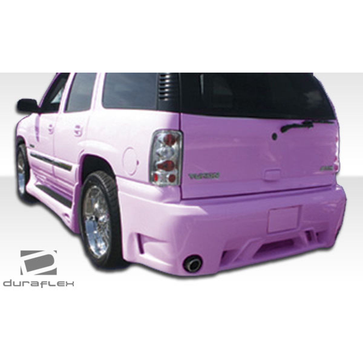 Modify your GMC Yukon 2000 with our Exterior/Complete Body Kits - Rear three quarter view of a Chevrolet Tahoe