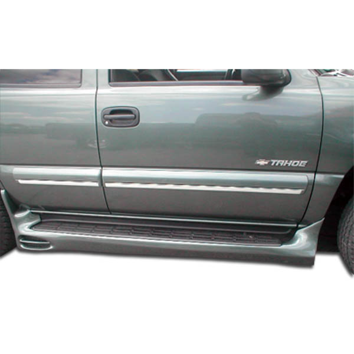 Modify your GMC Yukon 2000 with our Exterior/Complete Body Kits - Side view of vehicle part at eye level