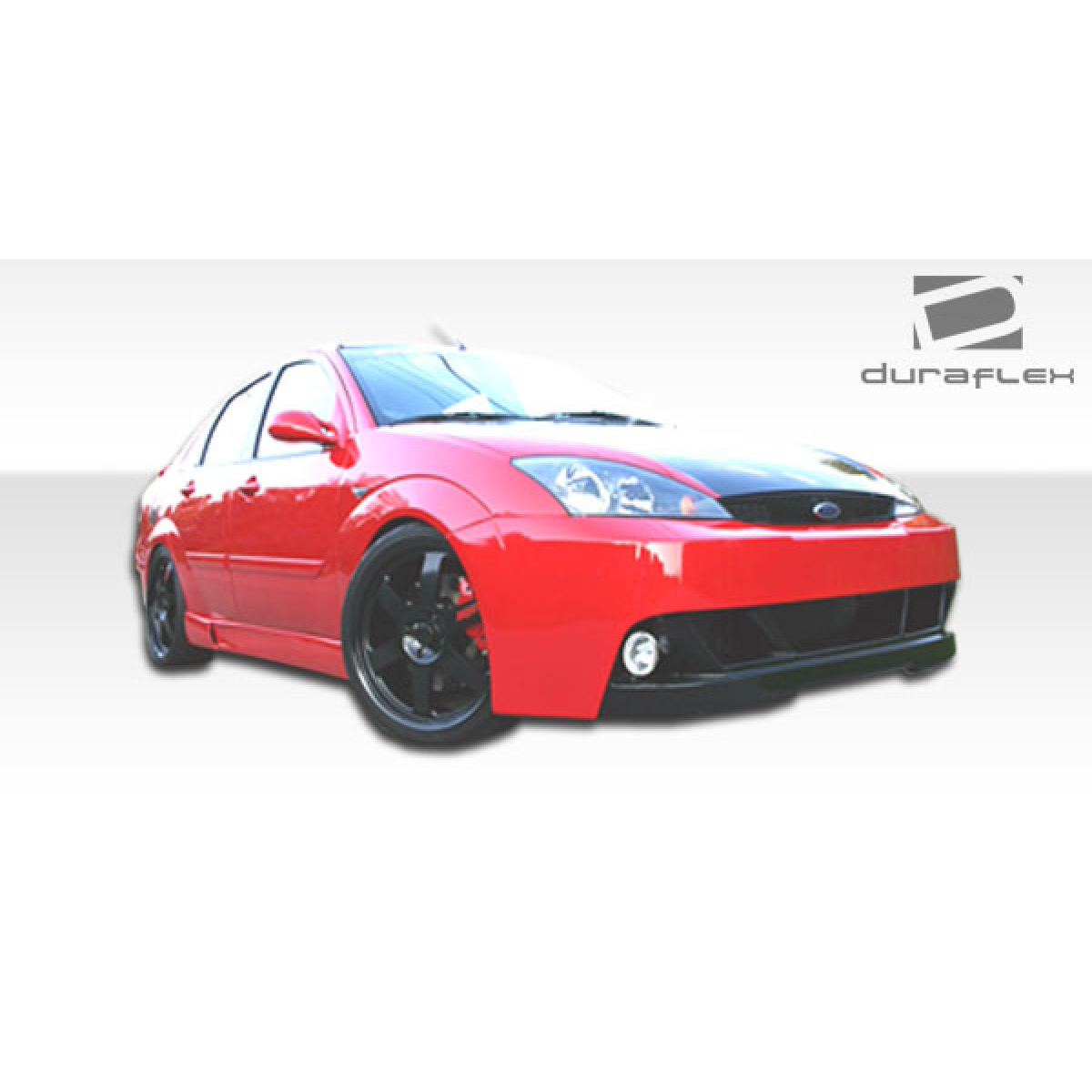 Modify your Ford Focus 2000 with our Exterior/Front Bumpers or Lips - Low front angle showcasing the bumper design