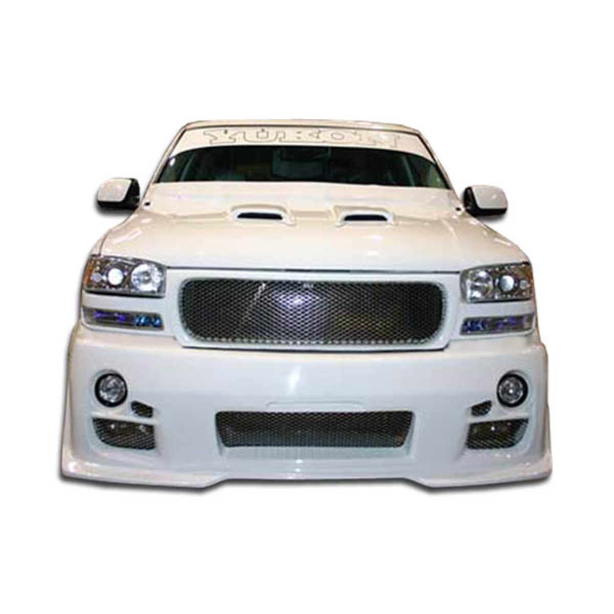 Modify your GMC Yukon 2000 with our Exterior/Front Bumpers or Lips - Front view of aftermarket bumper for GMC Yukon