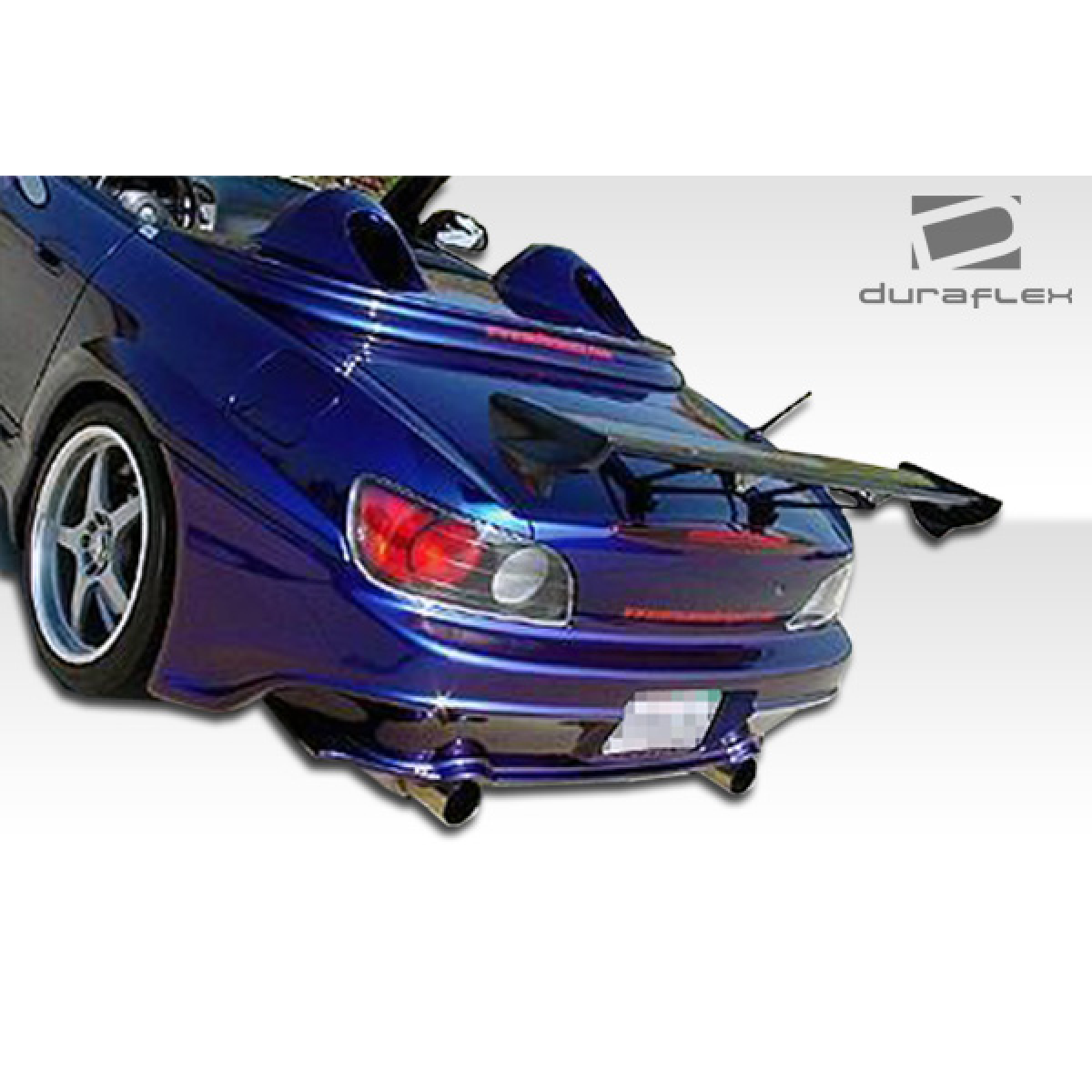 Modify your Honda S2000 2000 with our Exterior/Fenders - Rear angle showing custom fender flares installed