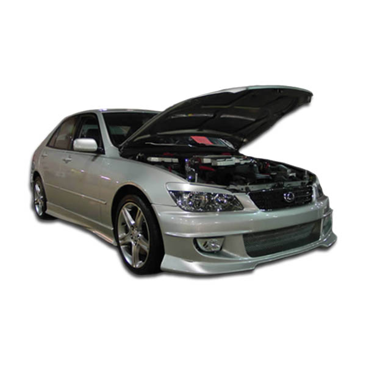 Modify your Lexus IS Series 2000 with our Exterior/Front Bumpers or Lips - Vehicle view is at a 45 degree angle