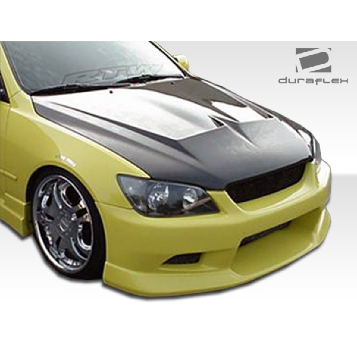 Modify your Lexus IS Series 2000 with our Exterior/Complete Body Kits - Front angle view of front bumper and vehicle