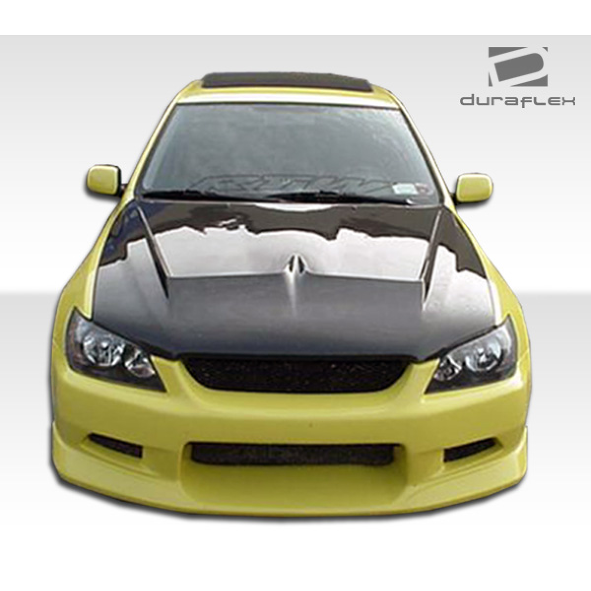 Modify your Lexus IS Series 2000 with our Exterior/Complete Body Kits - Front view angle of a modified car