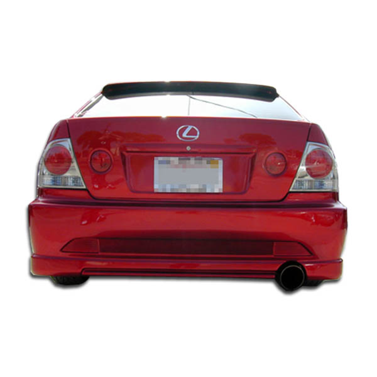 Modify your Lexus IS Series 2000 with our Exterior/Complete Body Kits - Rear angle view of a Lexus IS Series car