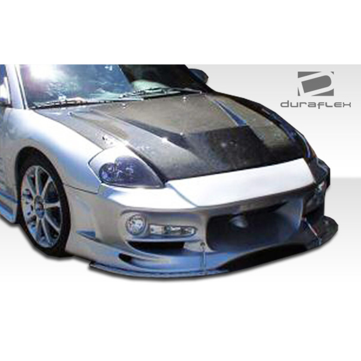 Modify your Mitsubishi Eclipse 2000 with our Exterior/Front Bumpers or Lips - Angle shows front view of the vehicle part