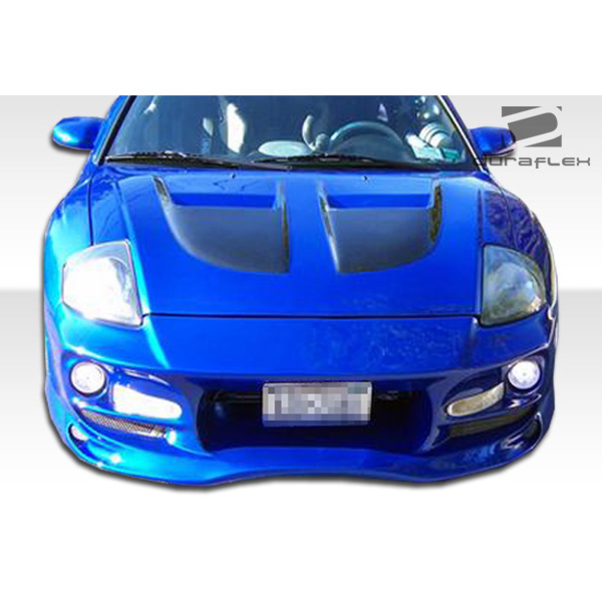 Modify your Mitsubishi Eclipse 2000 with our Exterior/Front Bumpers or Lips - Front view of the car part at a direct angle